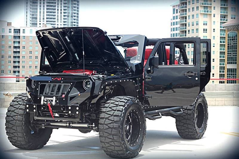 Custom Lifted 2017 Jeep Wrangler Unlimited