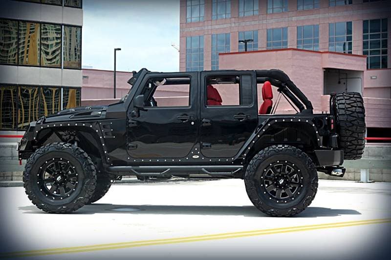 Custom Lifted 2017 Jeep Wrangler Unlimited