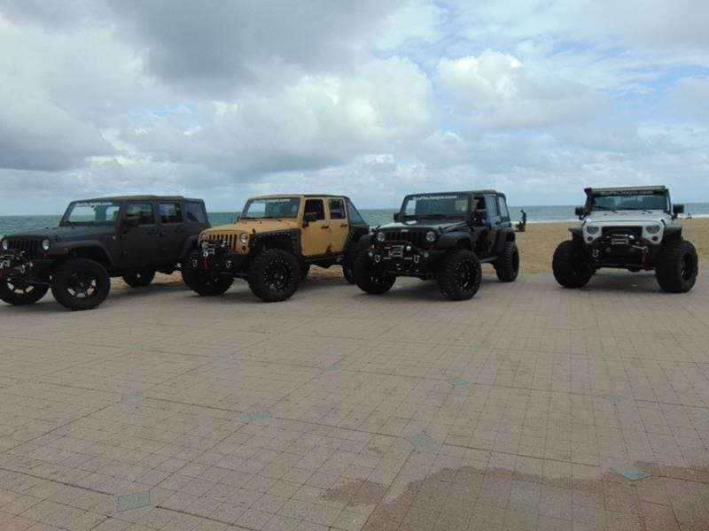 Custom Lifted 2007 Jeep Wrangler Unlimited