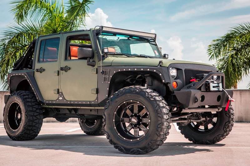 Custom Lifted 2008 Jeep Wrangler Unlimited