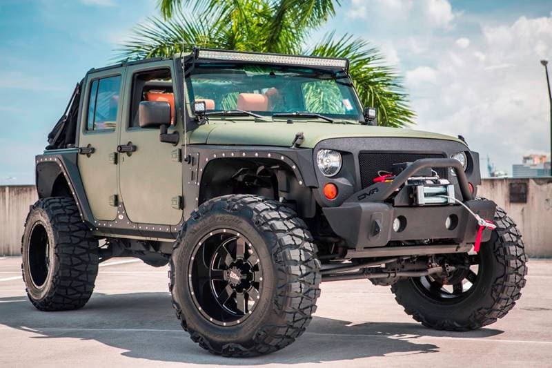 Custom Lifted 2008 Jeep Wrangler Unlimited