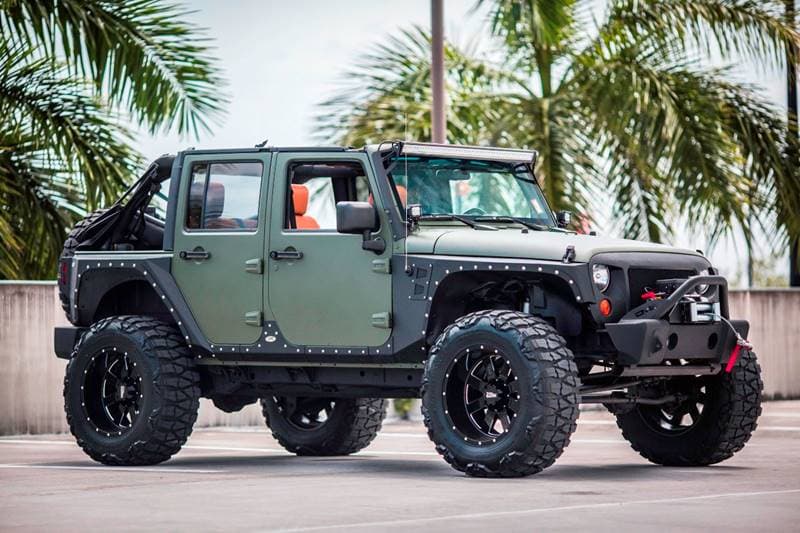 Custom Lifted 2008 Jeep Wrangler Unlimited