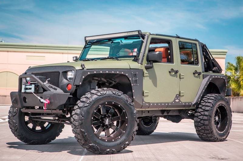 Custom Lifted 2008 Jeep Wrangler Unlimited