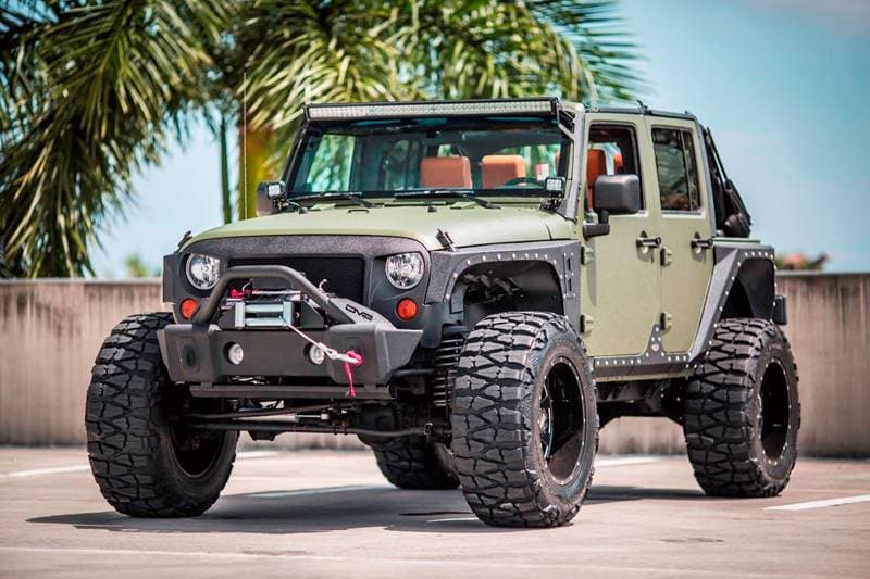 Custom Lifted 2008 Jeep Wrangler Unlimited