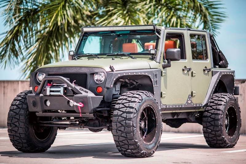 Custom Lifted 2008 Jeep Wrangler Unlimited