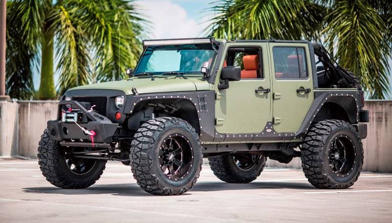 Custom Lifted 2008 Jeep Wrangler Unlimited