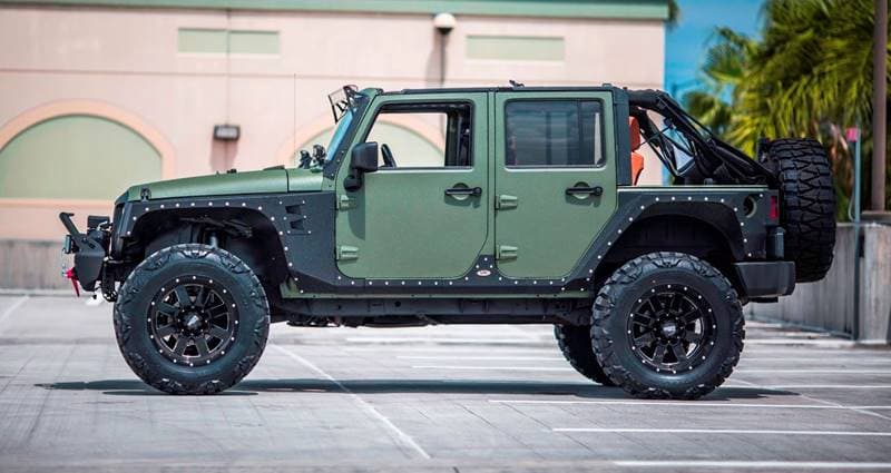 Custom Lifted 2008 Jeep Wrangler Unlimited