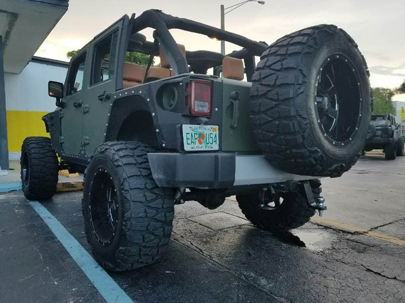 Custom Lifted 2008 Jeep Wrangler Unlimited