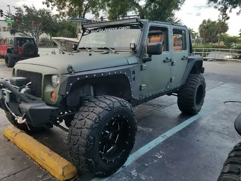 Custom Lifted 2008 Jeep Wrangler Unlimited