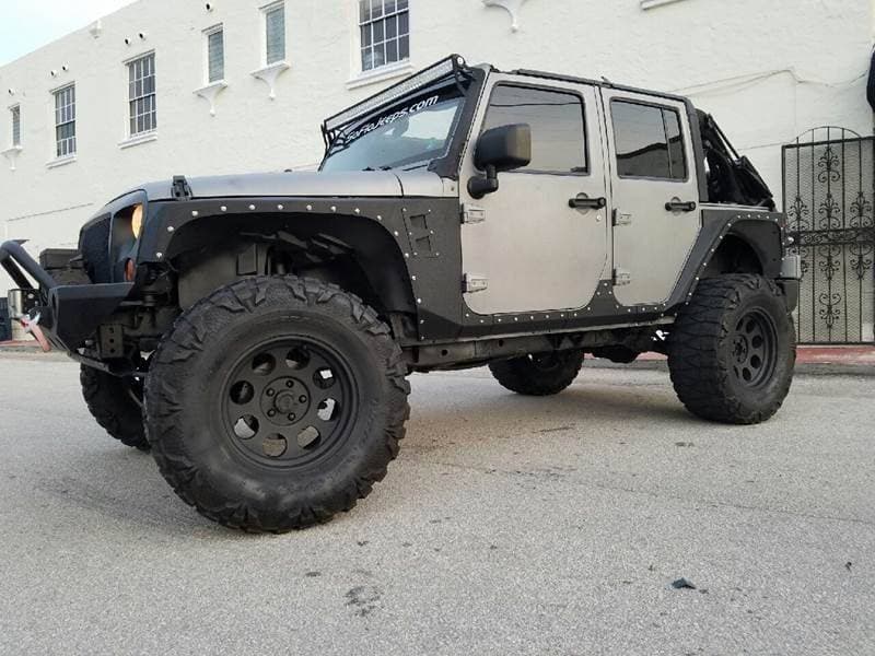 Custom Lifted 2008 Jeep Wrangler Unlimited