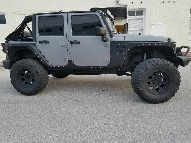 Custom Lifted 2008 Jeep Wrangler Unlimited