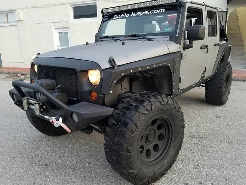 Custom Lifted 2008 Jeep Wrangler Unlimited