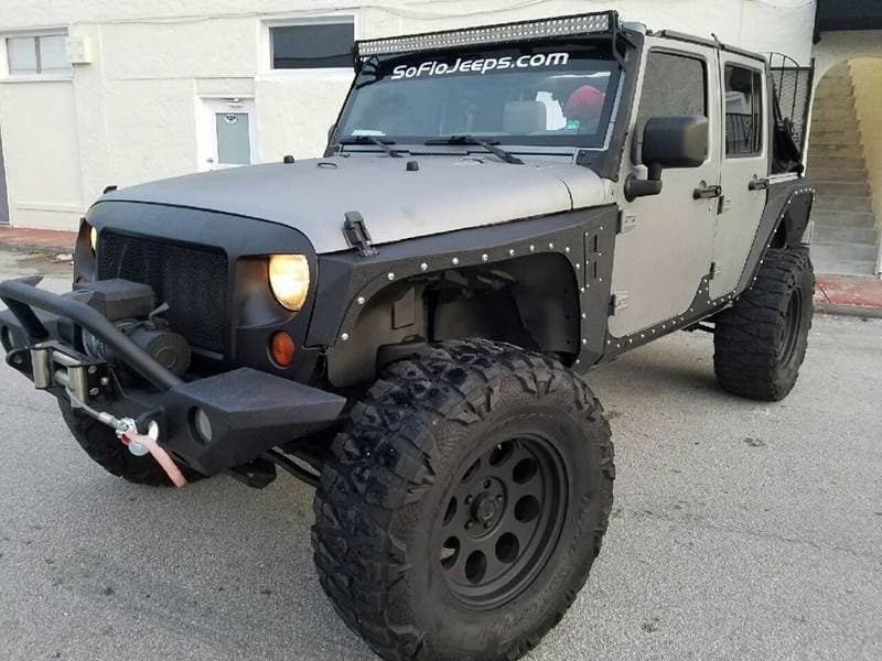 Custom Lifted 2008 Jeep Wrangler Unlimited