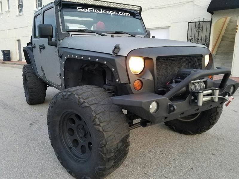 Custom Lifted 2008 Jeep Wrangler Unlimited