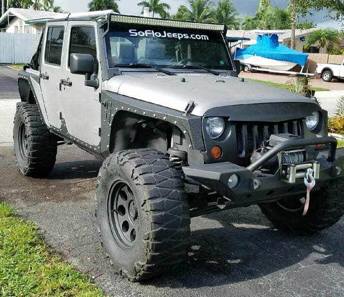 Custom Lifted 2008 Jeep Wrangler Unlimited