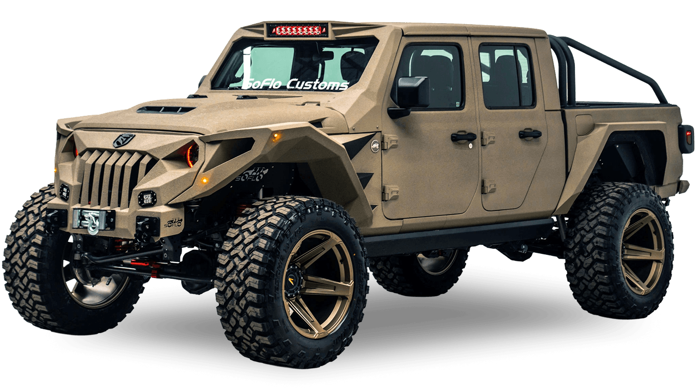 THE SPARTAN EDITION JEEP GLADIATOR